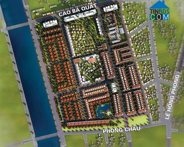 Mặt bằng quy hoạch tổng thể Khu đô thị VCN - Phước Hải