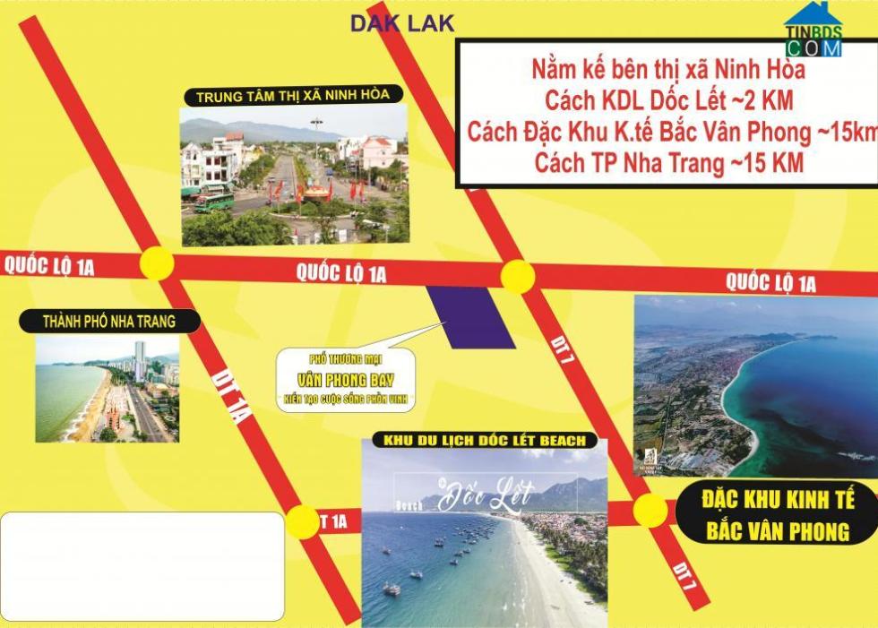 Vị trí dự án Vân Phong Bay