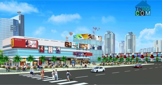 Phối cảnh trung tâm thương mại nằm trong dự án The Mall City II