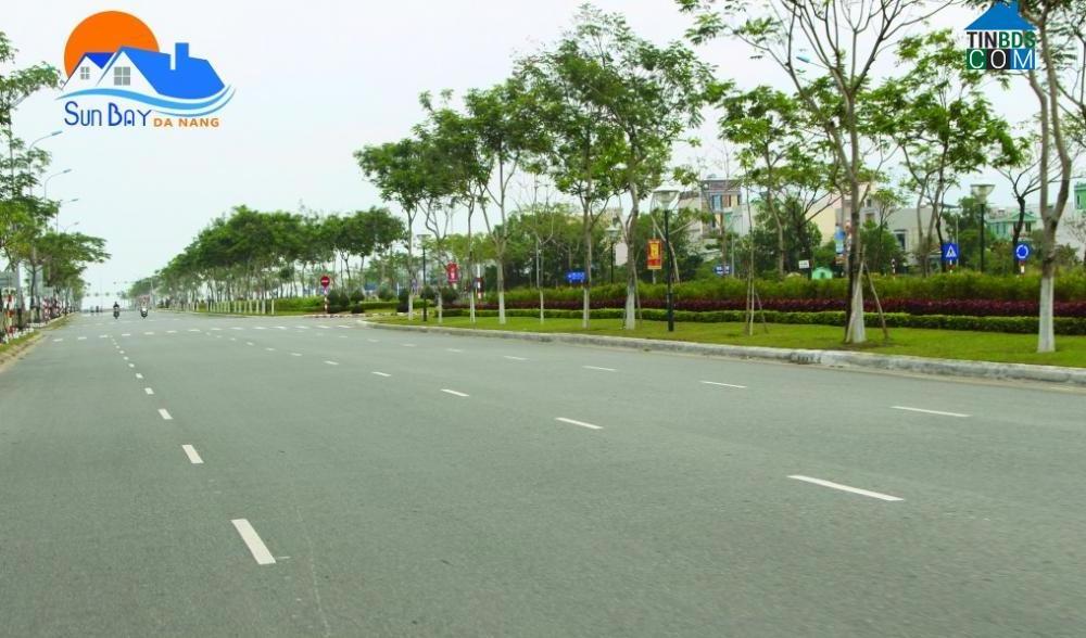 Tuyến đường Nguyễn Sinh Sắc rợp mát bóng cây