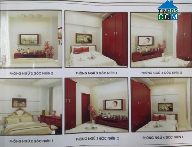 Các phòng ngủ 2,3,4 dưới nhiều góc nhìn khác nhau