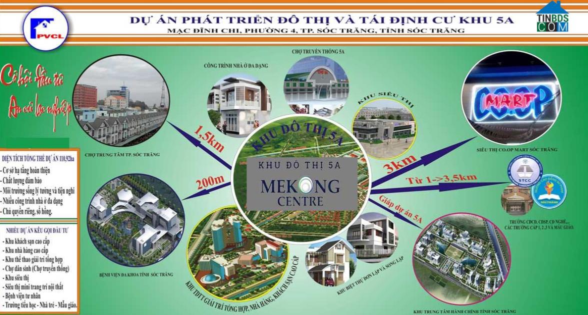 Liên kết tiện ích dự án Khu đô thị Mekong Centre