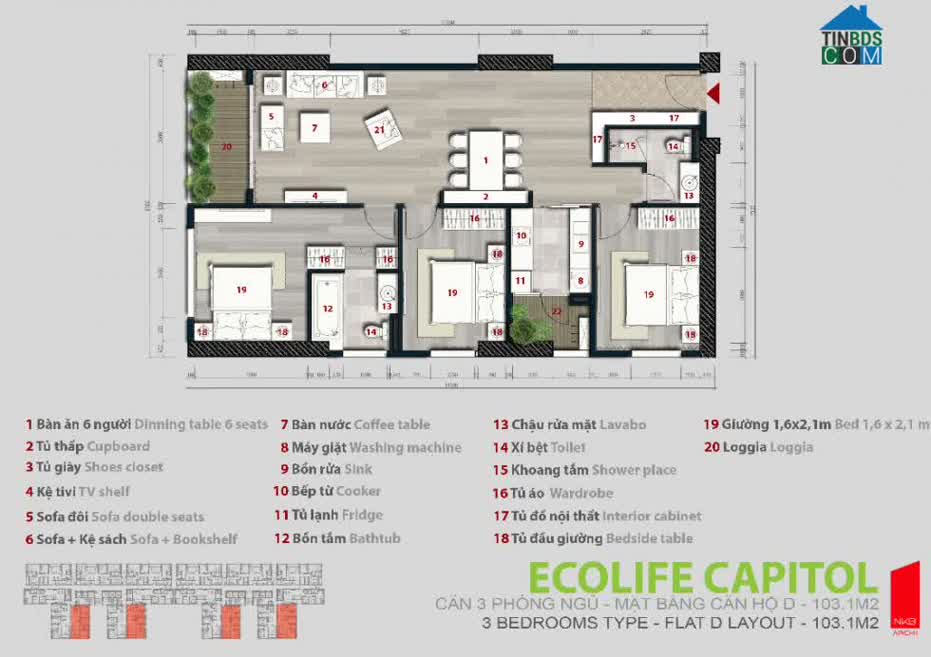 Ảnh dự án Ecolife Capitol 9