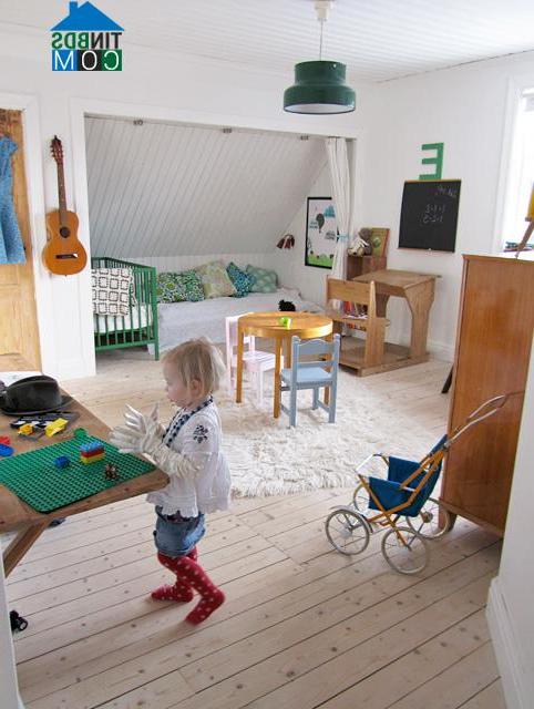 Ảnh Khám phá những phòng ngủ dễ thương của trẻ em Thụy Điển