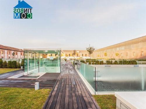 Ảnh Kiến trúc mới hiện đại của khách sạn Parador tại Tây Ban Nha