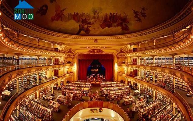 Ảnh Cận cảnh kiến trúc cửa hàng sách đẹp nhất thế giới