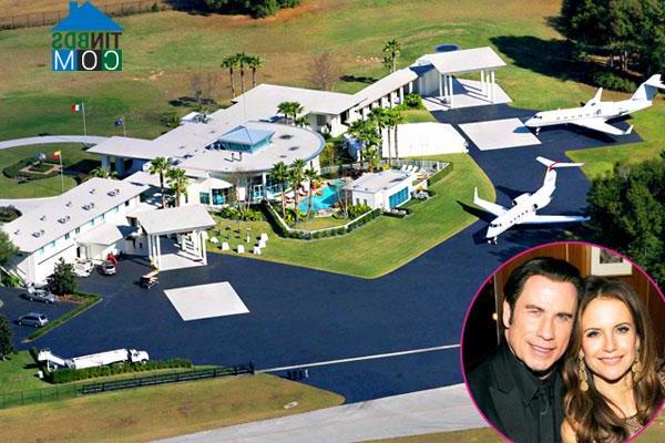 Căn biệt thự siêu sang của nam diễn viên John Travolta