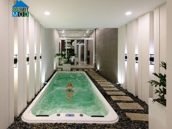 Ảnh Nhà ống diện tích 152 m2 có bể bơi tiện nghi như khu nghỉ dưỡng