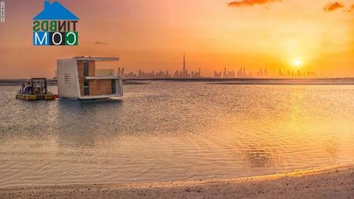 Ảnh Cận cảnh biệt thự trên mặt biển ở Dubai