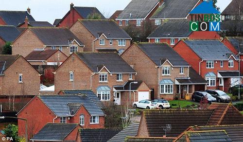 Doanh số bán nhà ở Anh tăng 1% trong tháng 10. Ảnh minh họa