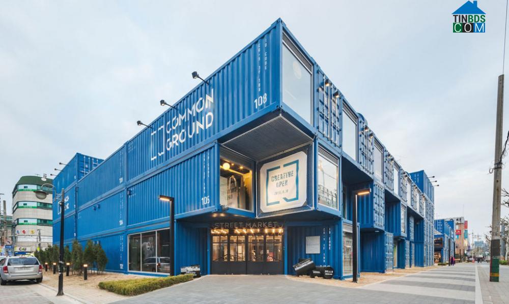 Ảnh Khám phá trung tâm mua sắm làm bằng container lớn nhất thế giới ở Seoul