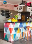 Những phòng bếp màu sắc ngay lập tức khiến bạn "phải lòng"