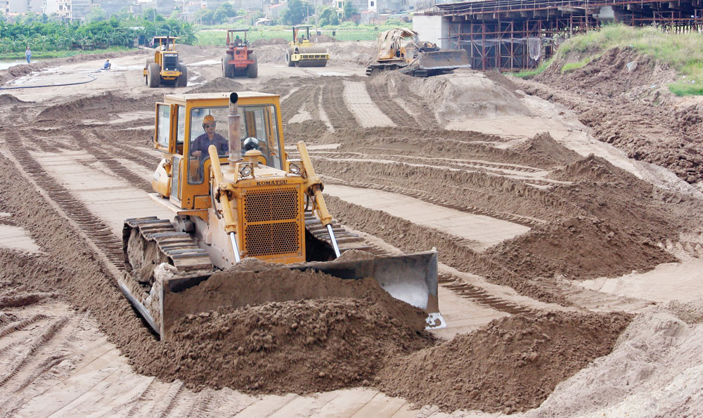 Giá cát xây dựng tiếp tục tăng cao do nguồn cung khan hiếm