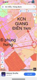 Kẹt tiền nên cần bán gấp lô đất thổ cư 110m2 gần sân bay Long Thành.
