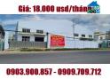 Cho thuê văn phòng - nhà xưởng mới 100% mặt tiền đường Mỹ Hạnh Nam, Đức Hoà; 0909709712