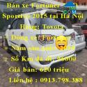 Bán xe Fortuner TRD Sportivo 2015 tại Hà Nội