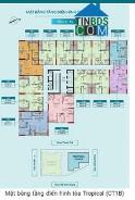 Chính chủ bán CHCC căn góc tầng đẹp toà Tropical Flizz Home Hoàng Mai, 3.9 tỷ 0812726862.