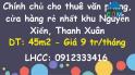 ⭐Chính chủ cho thuê văn phòng, cửa hàng rẻ nhất khu Nguyễn Xiển, Thanh Xuân; 0912333416