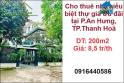 ✨Cho thuê nhà kiểu biệt thự giá ưu đãi tại P.An Hưng, TP.Thanh Hoá; 8,5tr/th; 0916440586
