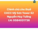 Chính chủ cho thuê căn hộ chung cư tại chung cư Mỹ Sơn Tower 62 Nguyễn Huy Tưởng, Thanh Xuân, Hà Nội