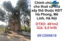 ✨Chính chủ Cần cho thuê cả nhà xây thô thuộc KĐT Hà Phong, Mê Linh, Hà Nội; 6,5tr/th; 0912599619