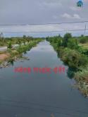 9341m2 đất vườn 3 mặt tiền kênh xã Thạnh Lợi,Bến Lức Long An giá 8ty400