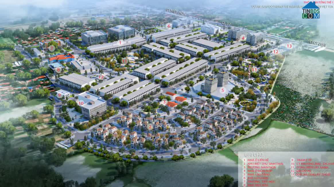 Ảnh Khu đô thị mới Thị trấn Bích Động 0