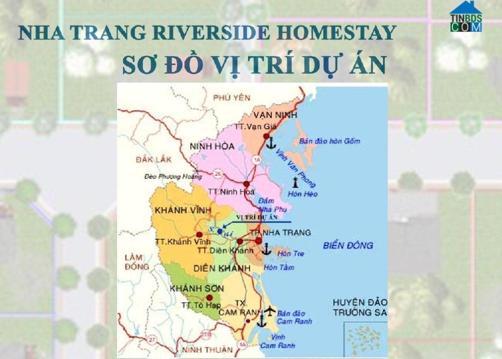 Vị trí dự án Nha Trang Riverside Homestay