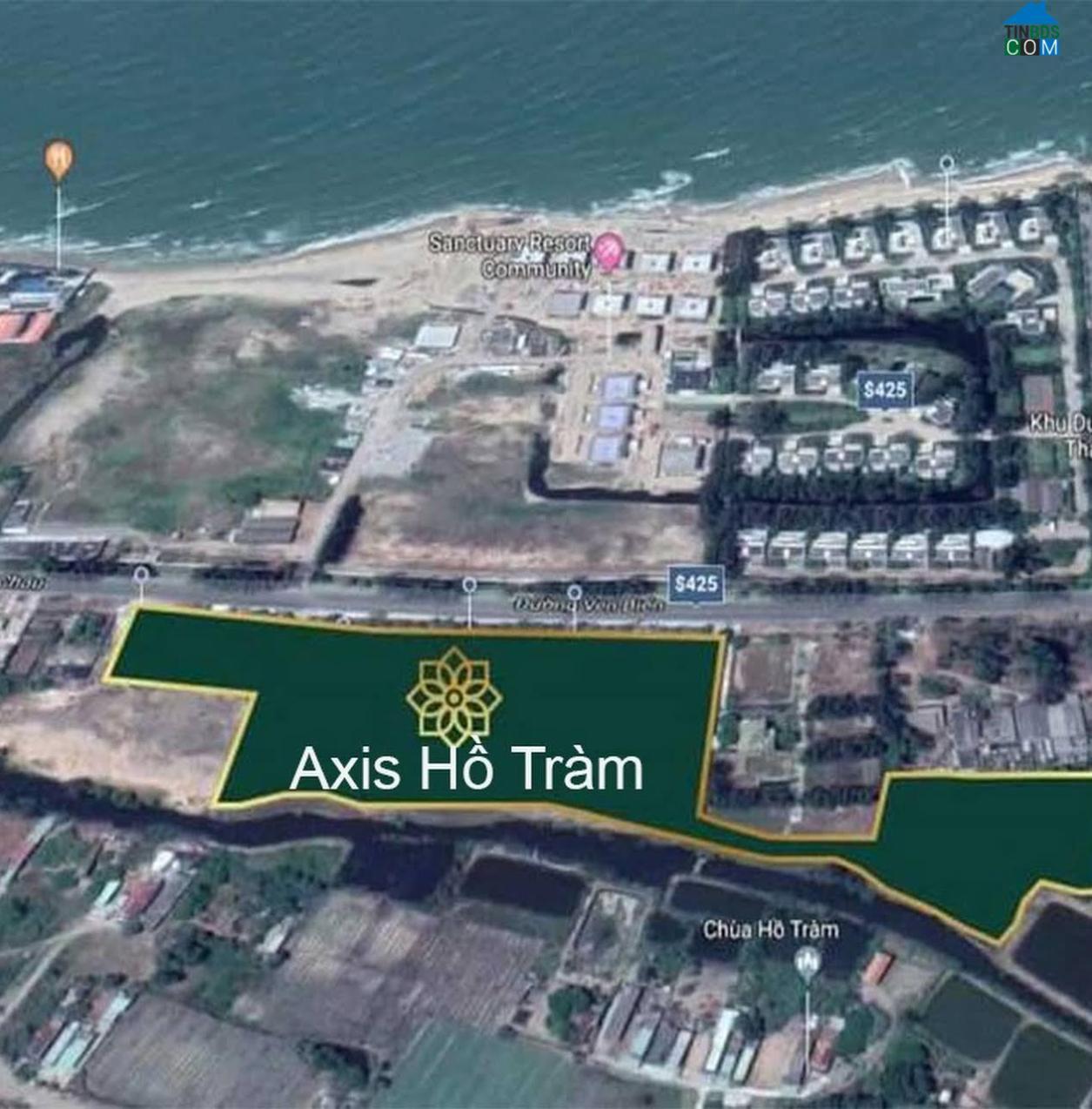 Vị trí dự án Axis Hồ Tràm