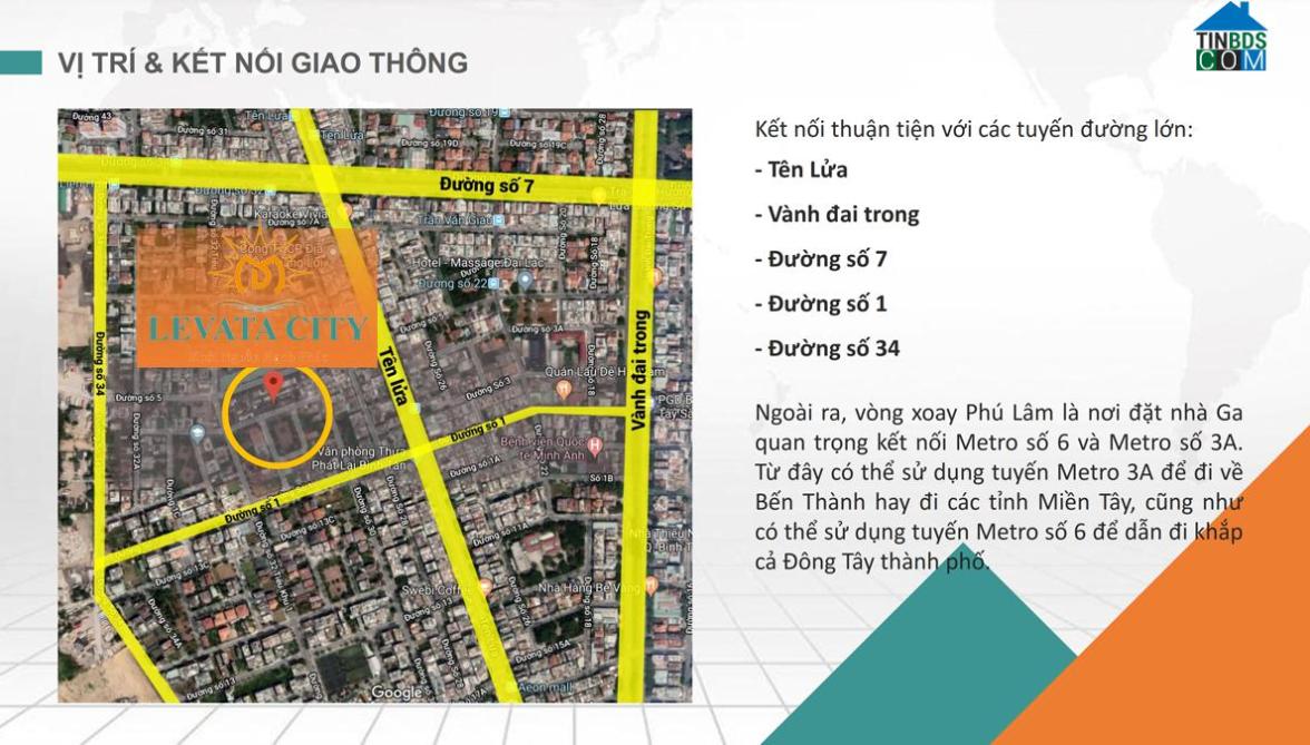 Vị trí dự án Levata City