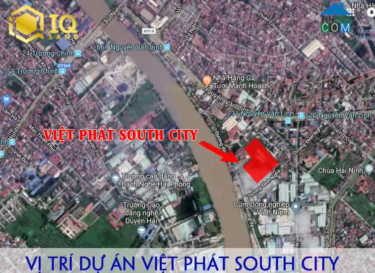 Vị trí dự án Việt Phát South City