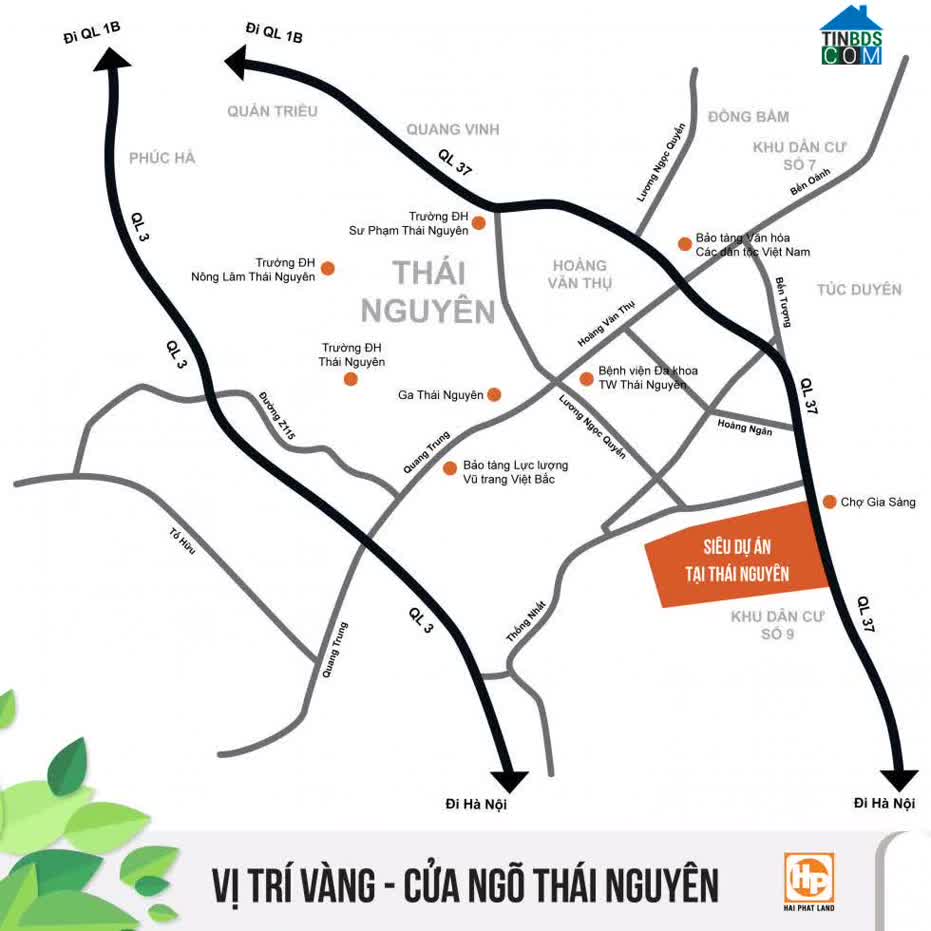 Vị trí dự án Khu đô thị Crown Villas