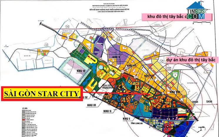 Vị trí dự án Sài Gòn Star City