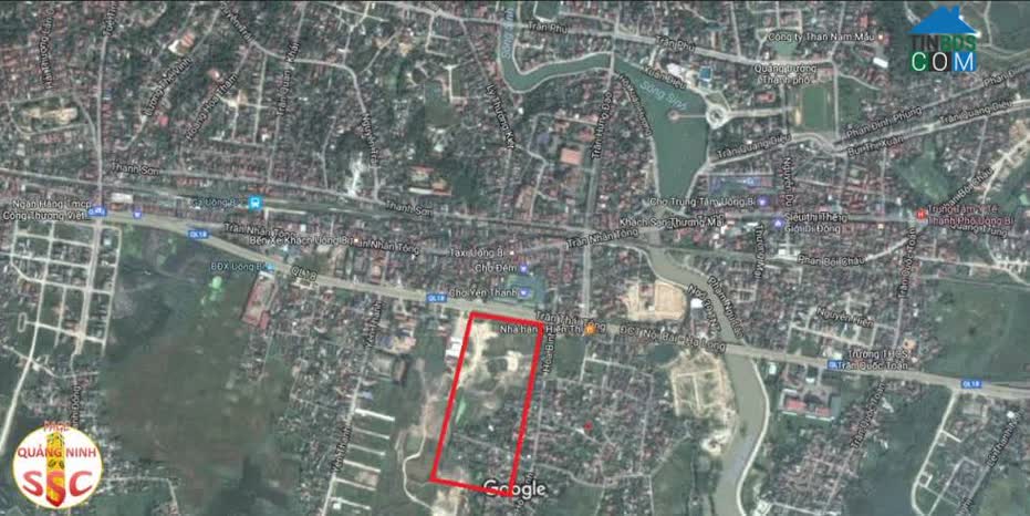 Vị trí dự án Khu đô thị trung tâm phường Yên Thanh