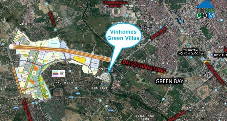 Vị trí dự án Vinhomes Green Villas