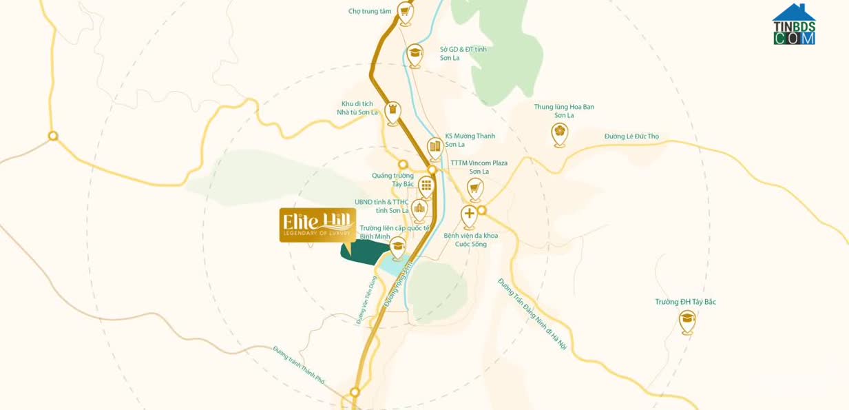 Ảnh Khu đô thị Elite Hill Sơn La 1