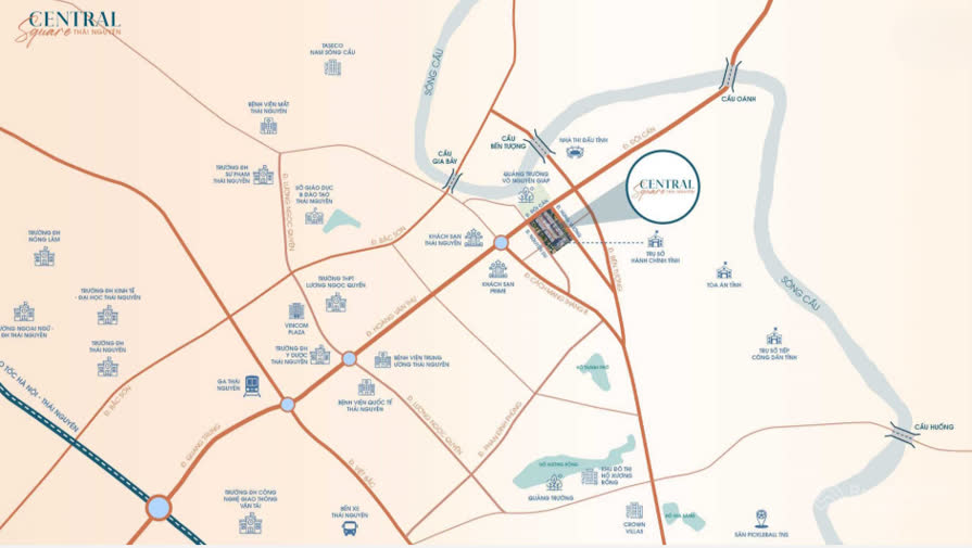 Ảnh Central Square Thái Nguyên 1
