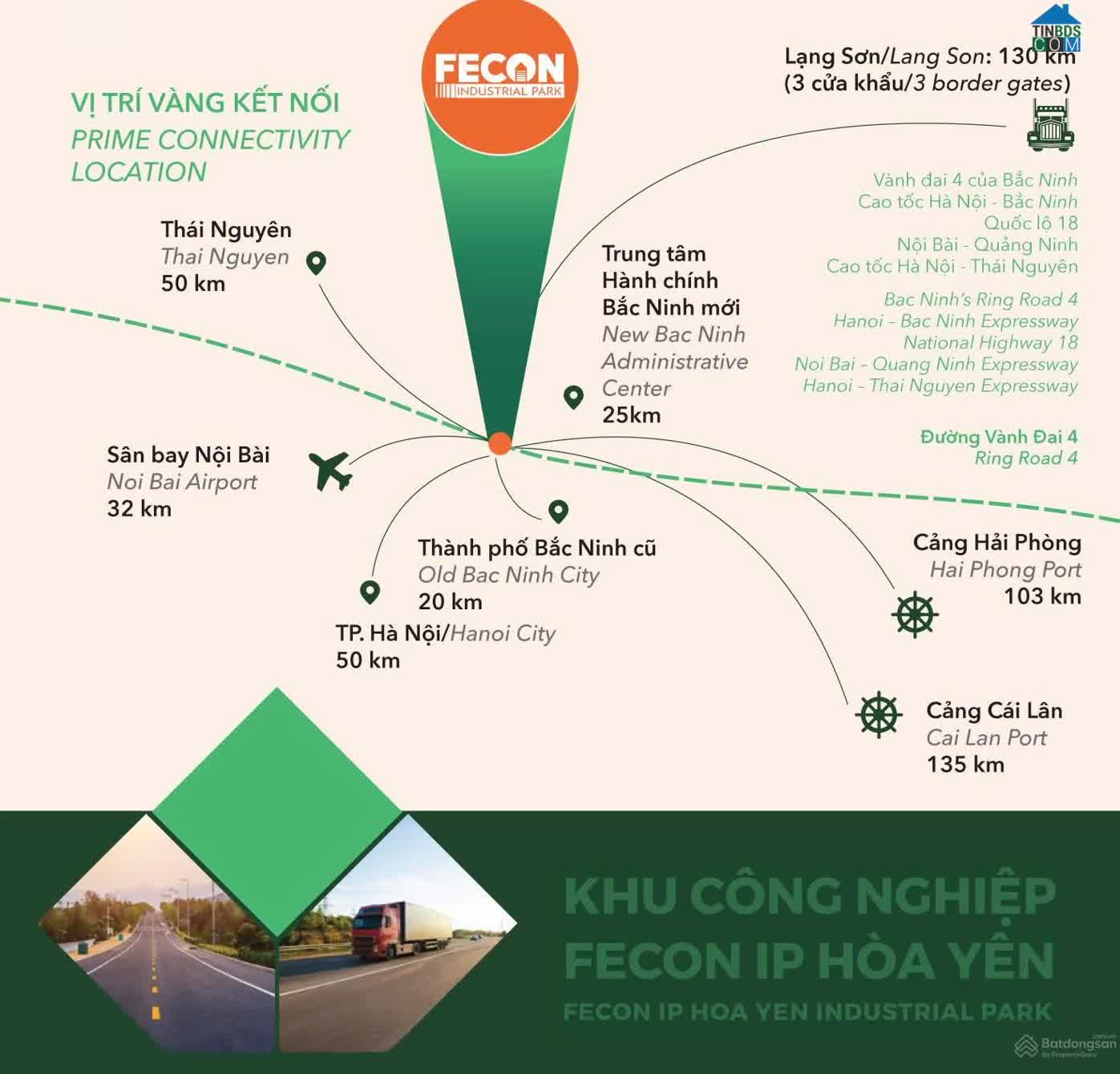 Ảnh Khu công nghiệp Fecon IP Hòa Yên 1