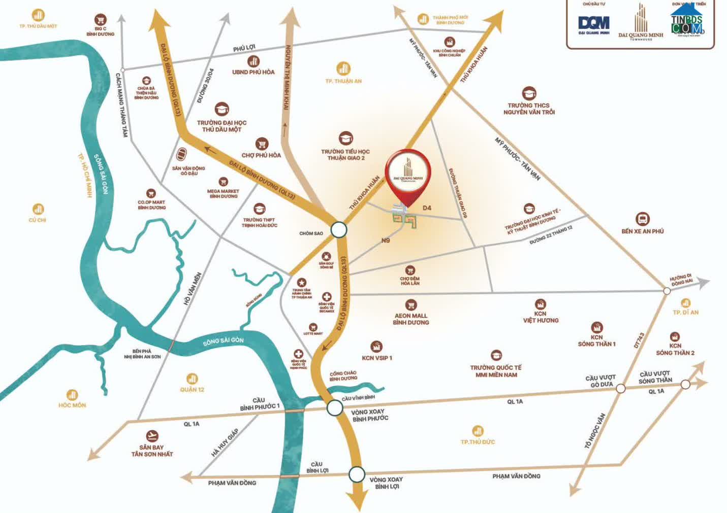 Ảnh Đại Quang Minh Townhouse 1