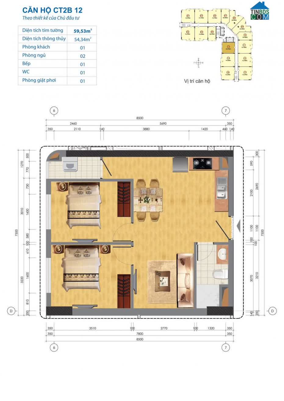 Ảnh dự án CT2B Nghĩa Đô 10