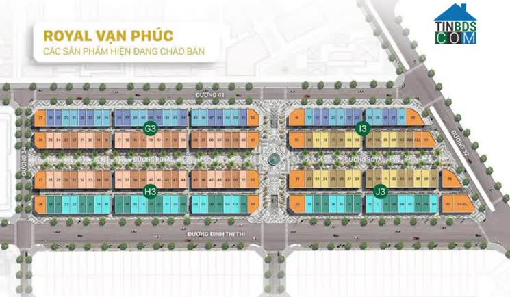 Ảnh Phố thương mại Royal - Vạn Phúc City 11