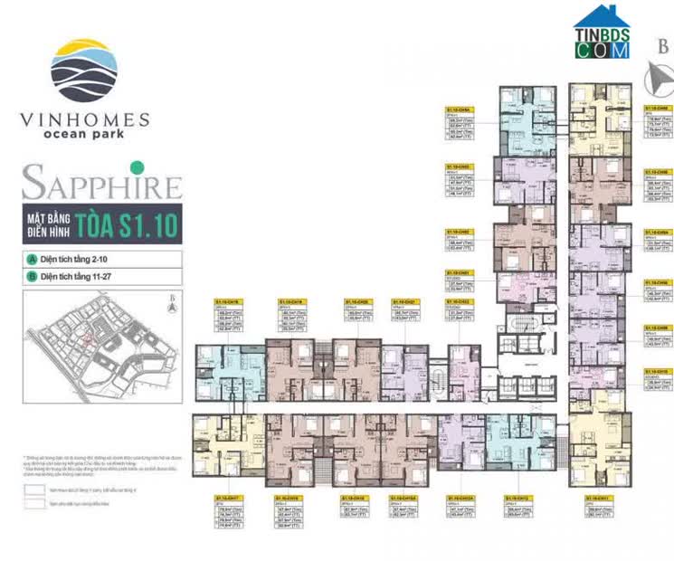 Ảnh The Sapphire 1 - Vinhomes Ocean Park 11