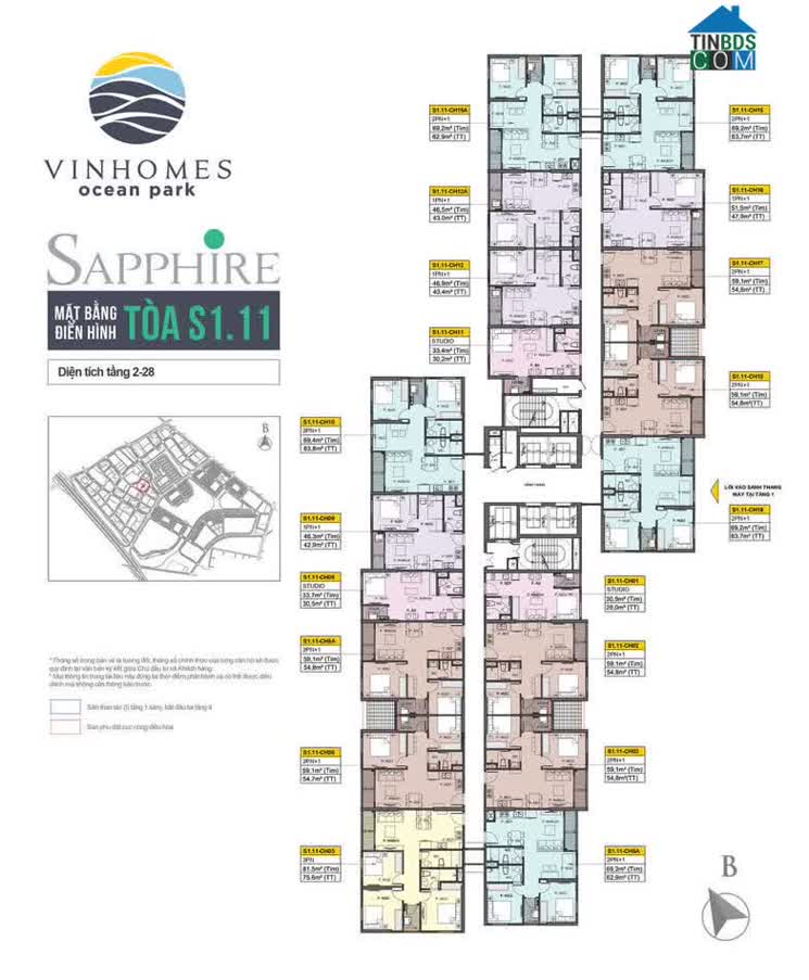 Ảnh The Sapphire 1 - Vinhomes Ocean Park 12