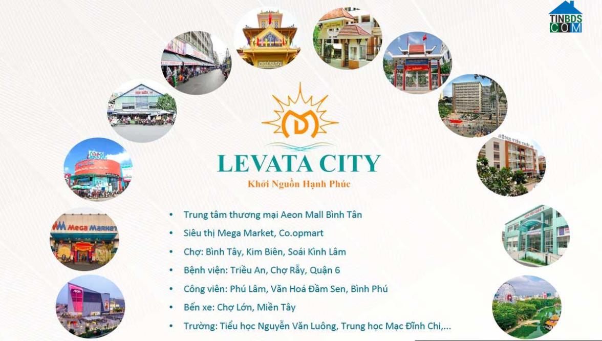 Liên kết tiện ích dự án Levata City