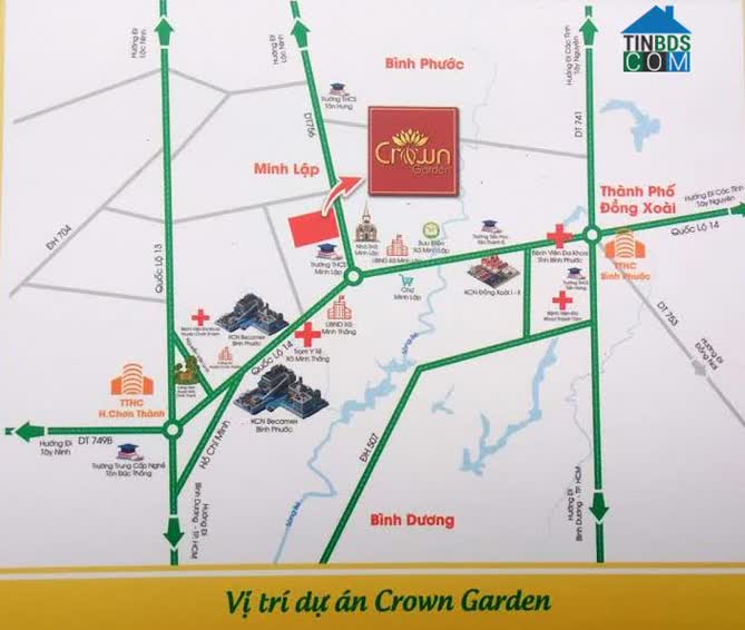 Crown Garden có tiện ích nội, ngoại khu hấp dẫn