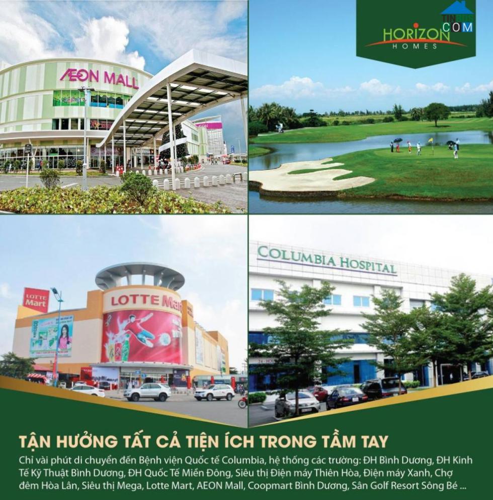 Tiện ích tại dự án Horizon Homes