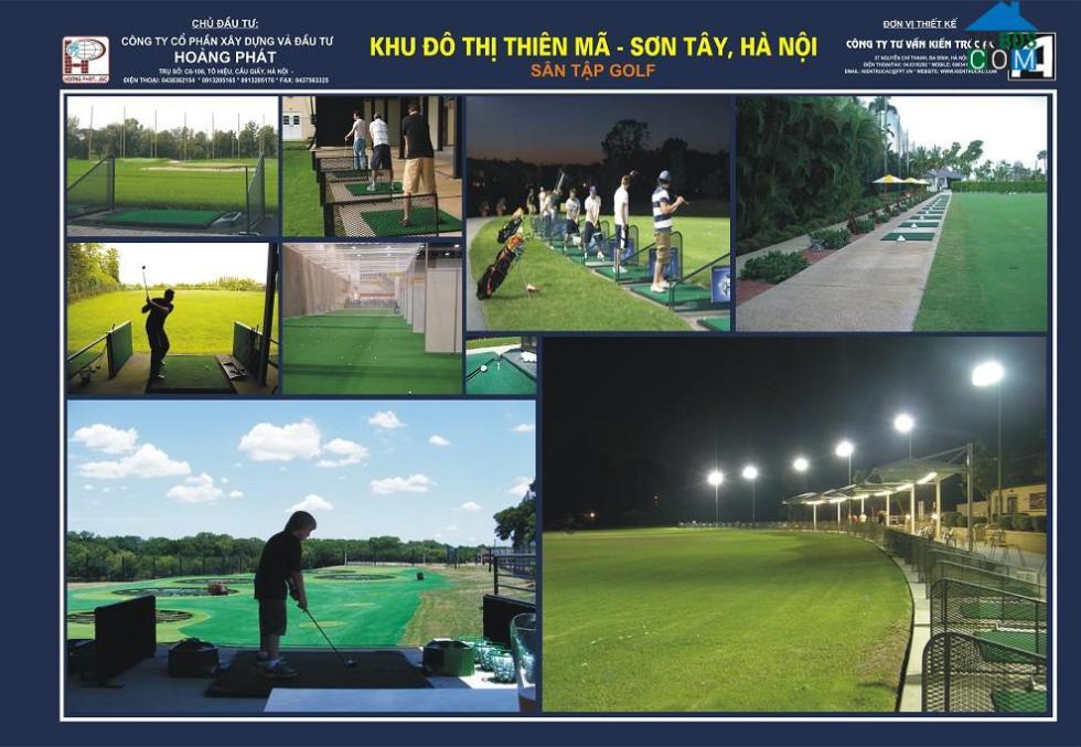 Sân tập golf