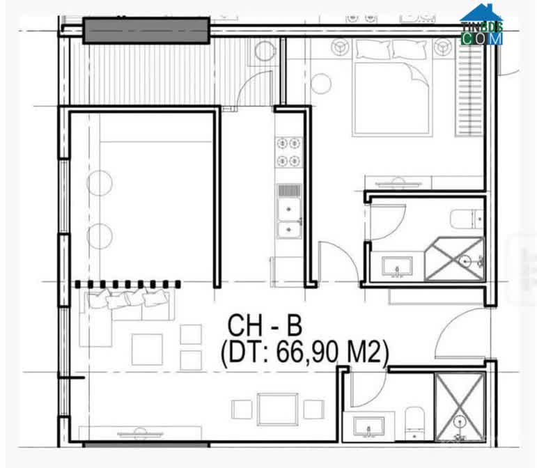 Ảnh Nhà ở xã hội cao tầng Vĩnh Hưng 2