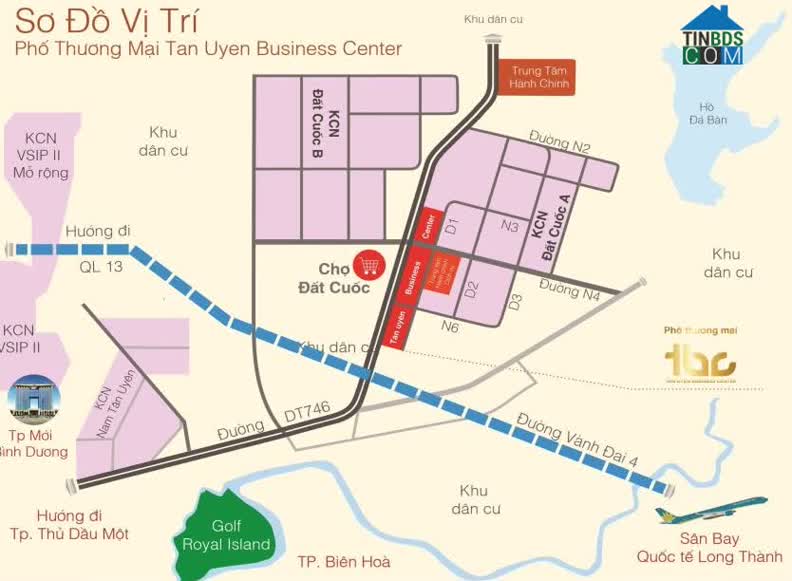 Ảnh Tân Uyên Business Center 2