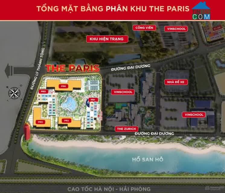 Ảnh The Paris - Vinhomes Ocean Park 2